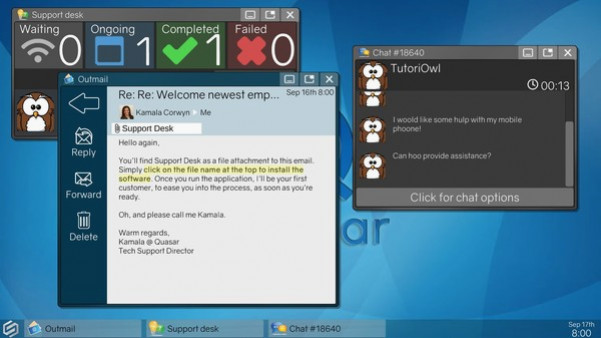 Игра Tech Support: Error Unknown, скриншот