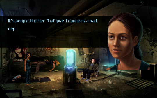 Игра Technobabylon, скриншот