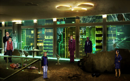 Игра Technobabylon, скриншот