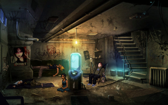 Игра Technobabylon, скриншот