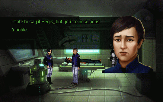 Игра Technobabylon, скриншот