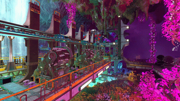 Игра Techtonica, скриншот