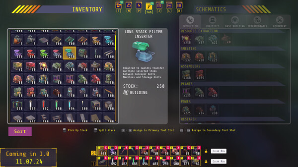 Игра Techtonica, скриншот