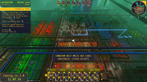 Игра Techtonica, скриншот