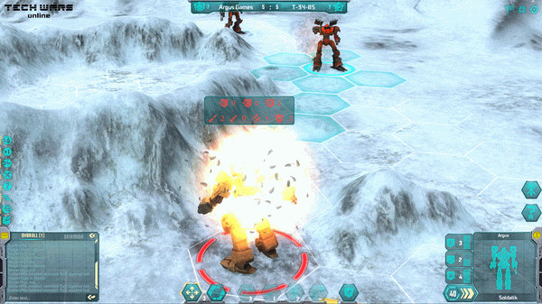 Игра Techwars Online, скриншот