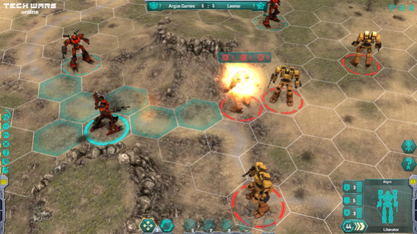 Игра Techwars Online, скриншот