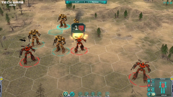Игра Techwars Online, скриншот