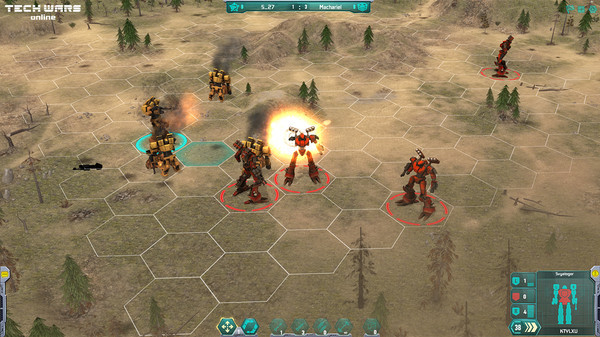 Игра Techwars Online, скриншот