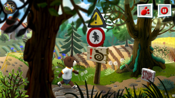 Игра Teddy Floppy Ear - Kayaking, скриншот