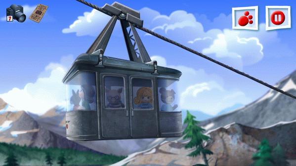 Игра Teddy Floppy Ear - Mountain Adventure, скриншот