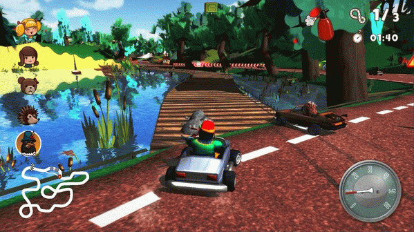 Игра Teddy Floppy Ear - The Race, скриншот