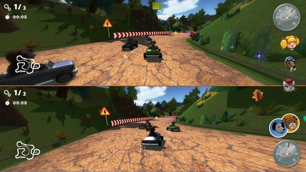 Игра Teddy Floppy Ear - The Race, скриншот