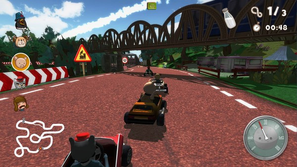 Игра Teddy Floppy Ear - The Race, скриншот