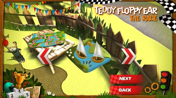 Игра Teddy Floppy Ear - The Race, скриншот
