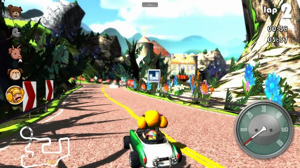 Игра Teddy Floppy Ear - The Race, скриншот