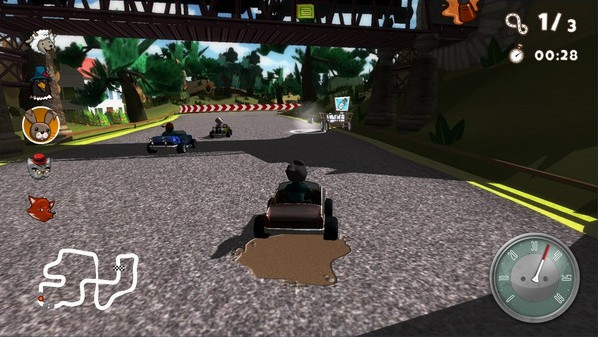 Игра Teddy Floppy Ear - The Race, скриншот