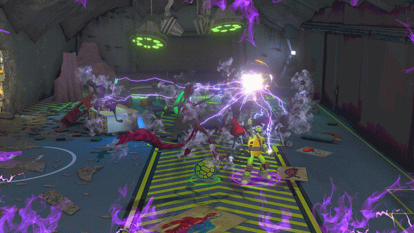 Игра Teenage Mutant Ninja Turtles Arcade: Wrath of the Mutants, скриншот
