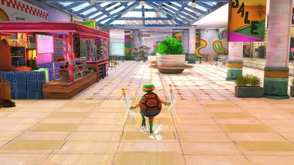Игра Teenage Mutant Ninja Turtles: Mutants Unleashed, скриншот