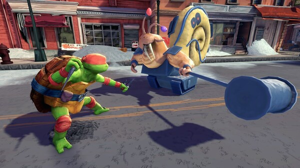 Игра Teenage Mutant Ninja Turtles: Mutants Unleashed, скриншот