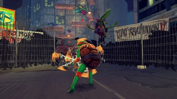 Игра Teenage Mutant Ninja Turtles: Mutants Unleashed, скриншот