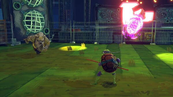 Игра Teenage Mutant Ninja Turtles: Mutants Unleashed, скриншот