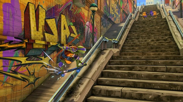 Игра Teenage Mutant Ninja Turtles: Mutants Unleashed, скриншот