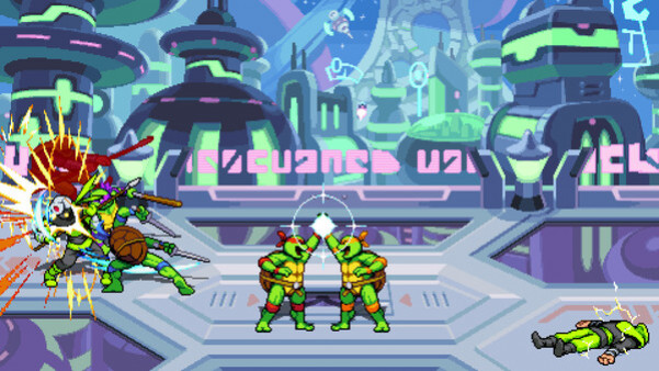 Игра Teenage Mutant Ninja Turtles: Shredder's Revenge - Dimension Shellshock, скриншот