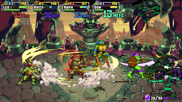 Игра Teenage Mutant Ninja Turtles: Shredder's Revenge - Dimension Shellshock, скриншот