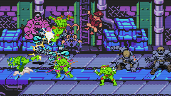 Игра Teenage Mutant Ninja Turtles: Shredder's Revenge - Dimension Shellshock, скриншот