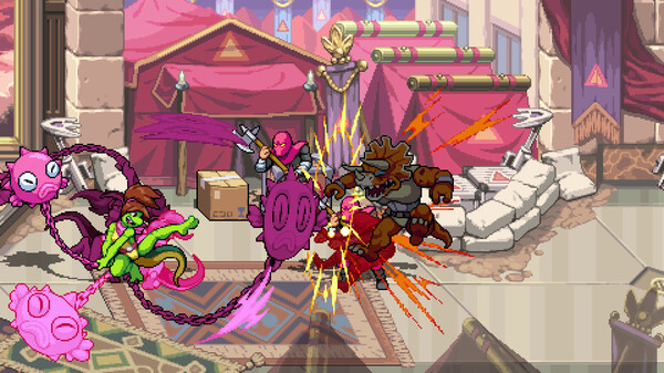 Игра Teenage Mutant Ninja Turtles: Shredder's Revenge - Radical Reptiles, скриншот
