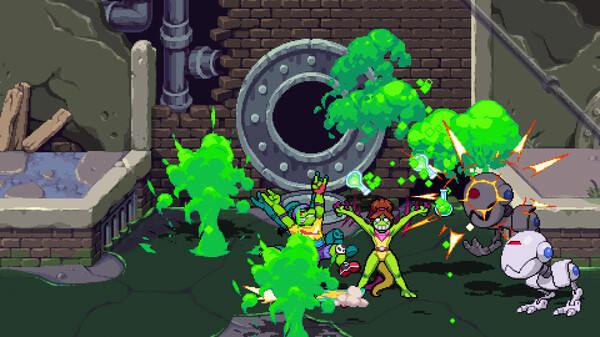 Игра Teenage Mutant Ninja Turtles: Shredder's Revenge - Radical Reptiles, скриншот
