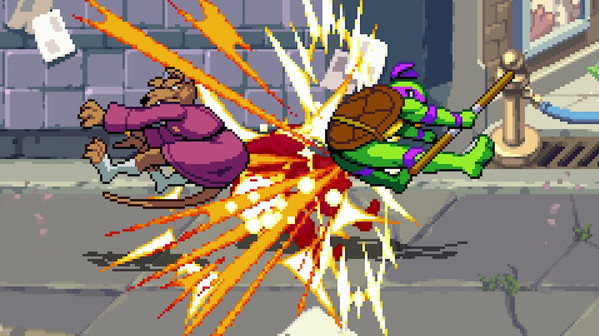 Игра Teenage Mutant Ninja Turtles: Shredder's Revenge, скриншот