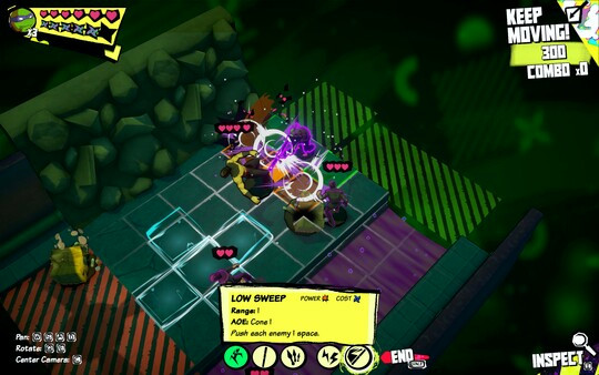 Игра Teenage Mutant Ninja Turtles: Tactical Takedown, скриншот