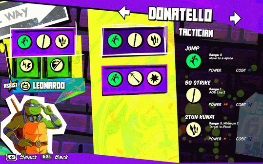 Игра Teenage Mutant Ninja Turtles: Tactical Takedown, скриншот