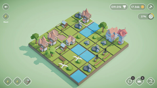 Игра Teeny Tiny Town, скриншот
