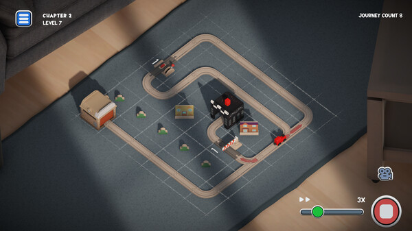 Игра Teeny Tiny Trains, скриншот