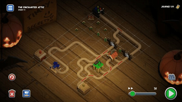 Игра Teeny Tiny Trains - The Enchanted Attic, скриншот