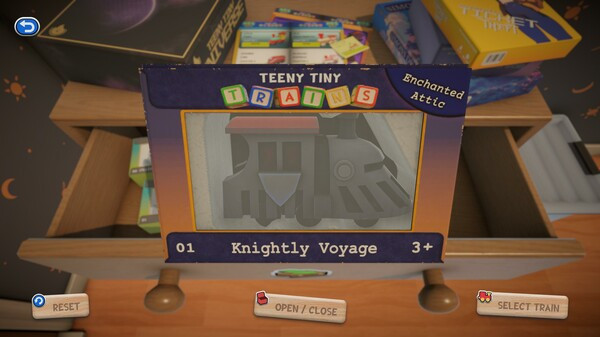 Игра Teeny Tiny Trains - The Enchanted Attic, скриншот
