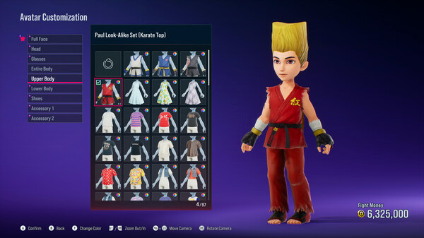 Игра TEKKEN 8 - Avatar Costume: Paul Phoenix Set, скриншот