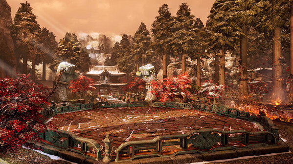 Игра TEKKEN 8 - GENMAJI TEMPLE, скриншот