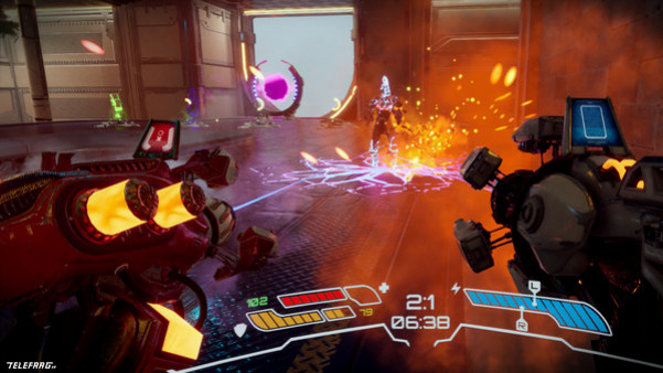 Игра Telefrag VR, скриншот
