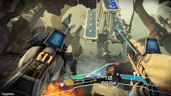 Игра Telefrag VR, скриншот