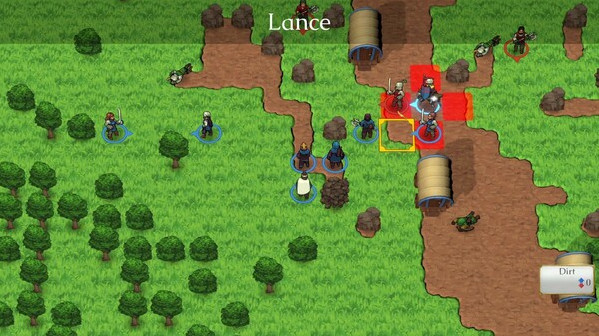 Игра Telepath Tactics Liberated, скриншот
