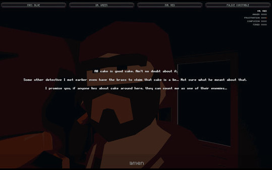 Игра Tell Me Everything, скриншот
