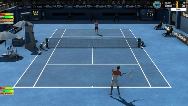 Игра Tennis Elbow 4, скриншот