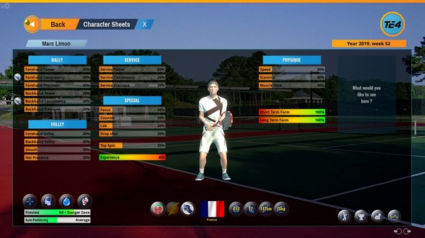 Игра Tennis Elbow 4, скриншот