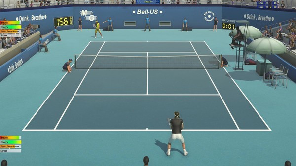 Игра Tennis Elbow Manager 2, скриншот