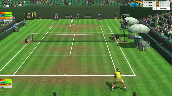 Игра Tennis Elbow Manager 2, скриншот