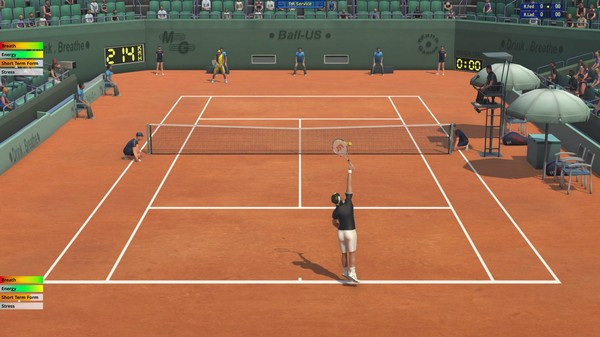 Игра Tennis Elbow Manager 2, скриншот