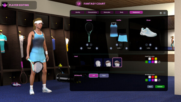 Игра Tennis Manager 2024, скриншот